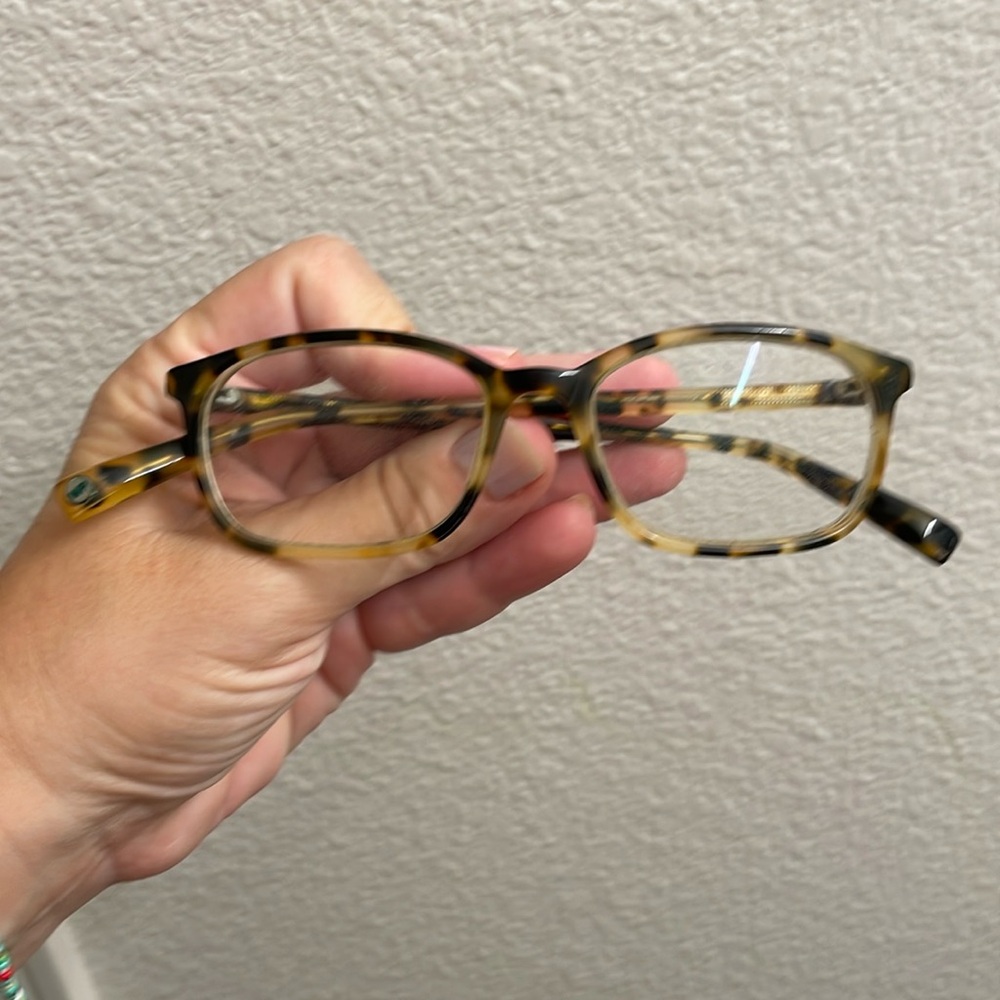 Warby Parker "BALLARD" Tortoiseshell Prescription Glass Frames